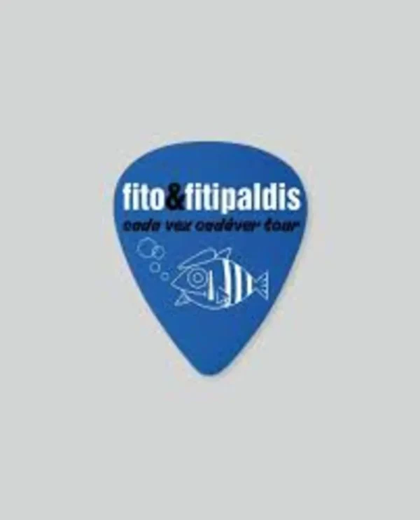 Púa azul Fito & Fitipaldis Cada Vez Cadáver