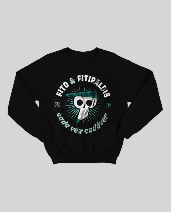 sudadera Fito y Fitipaldis cada vez cadaver infantil