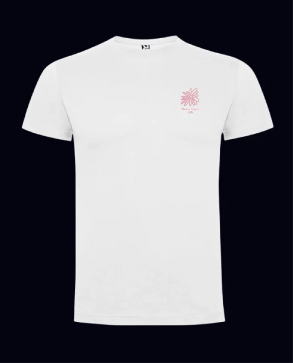 Mateo Eraña - Camiseta Blanca "Las Flores"