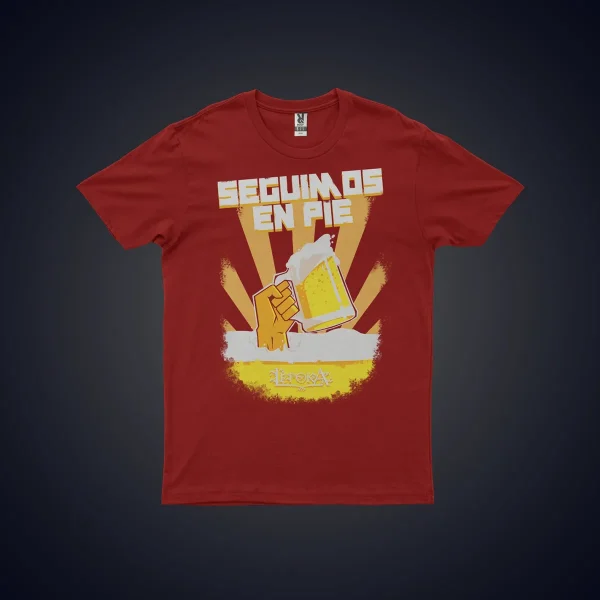 Lèpoka - Camiseta "Seguimos En Pie" - Imagen 2