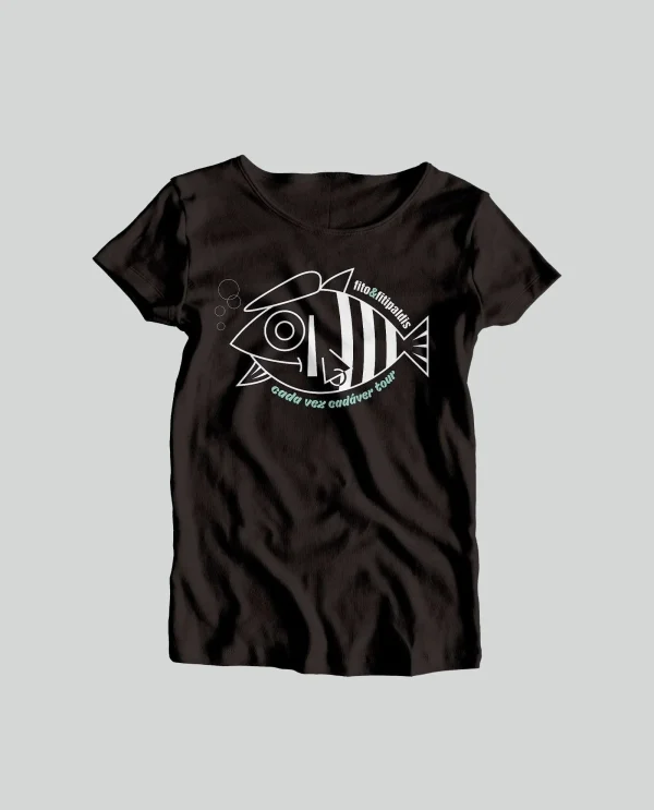 camiseta pez fito y fitipaldis chica