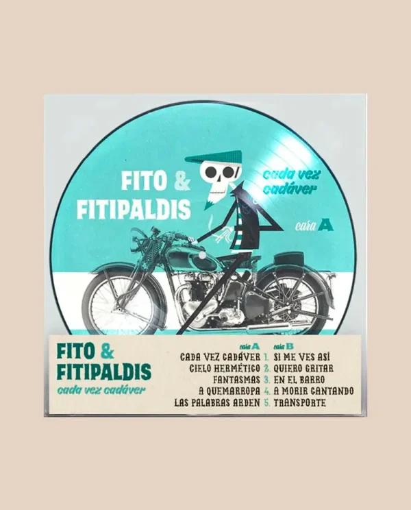 Fito&Fitipaldis - "Cada Vez Cadáver" LP Picture