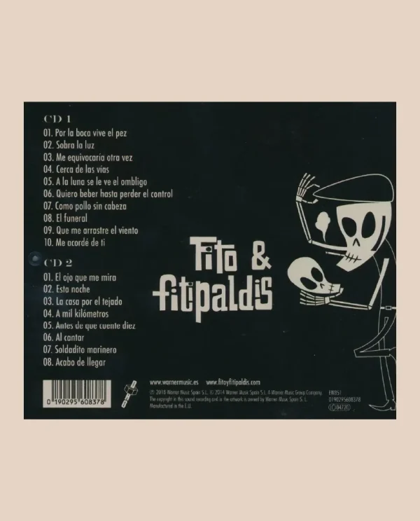 Fito&Fitipaldis - "En Directo desde el Arriaga" CD - Imagen 2
