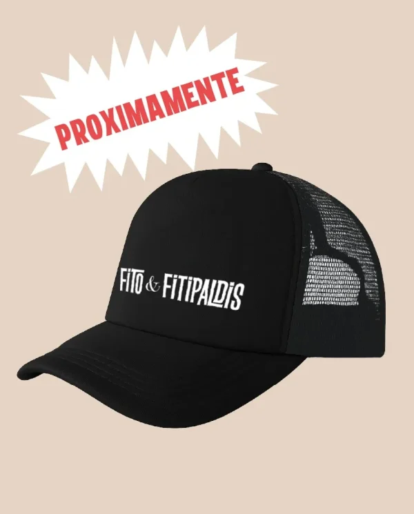 Fito&Fitipaldis - Gorra Logo "Fito&Fitipaldis" Negra