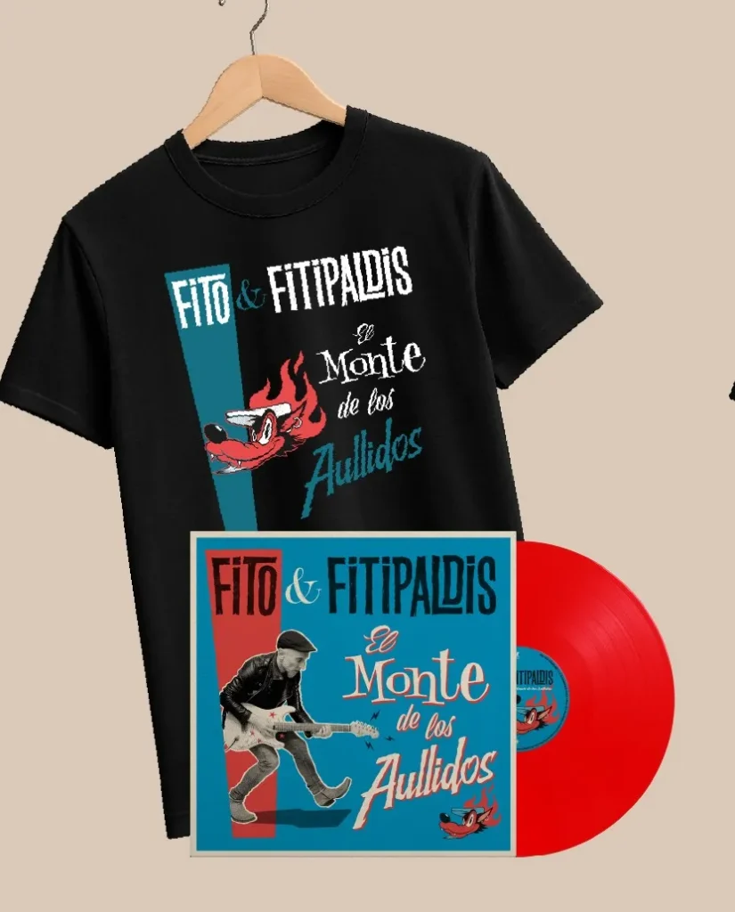 fito y fitipaldis el monte de los aullidos LP rojo