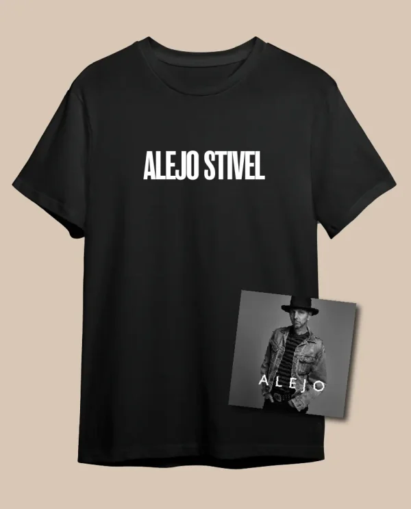 alejo stivel pack cami + disco merch oficial