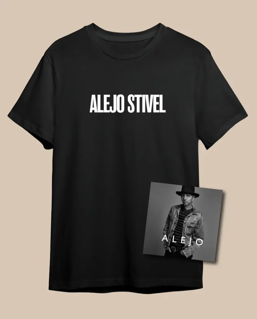 alejo stivel pack cami + disco merch oficial