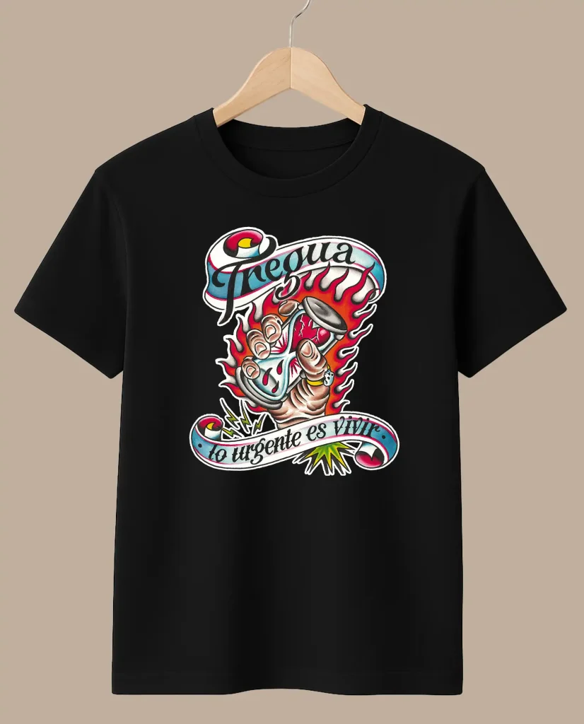 camiseta treguarock merchandising oficial medicine music