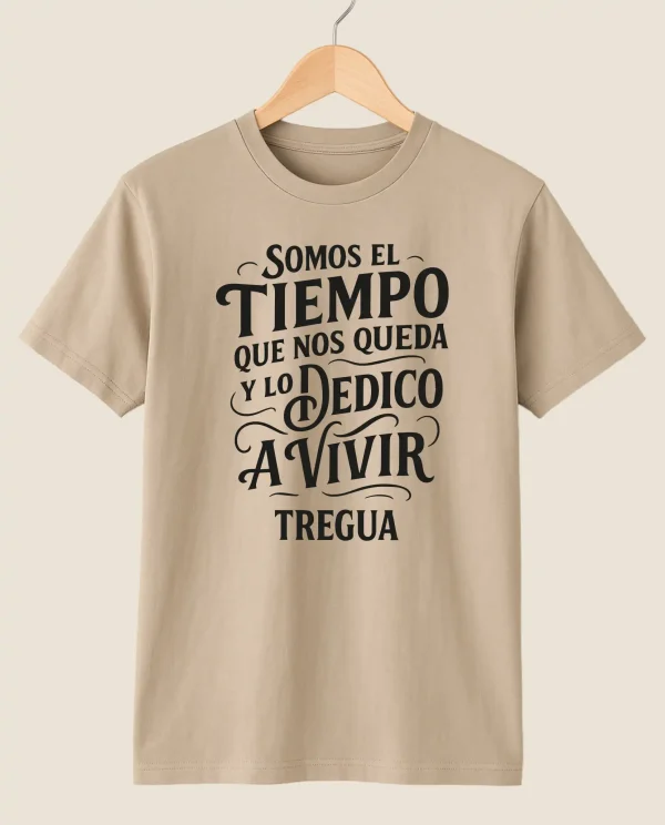camiseta arena vivir treguarock merchandising oficial