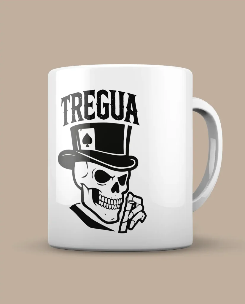 taza calavera treguarock merchandising oficial