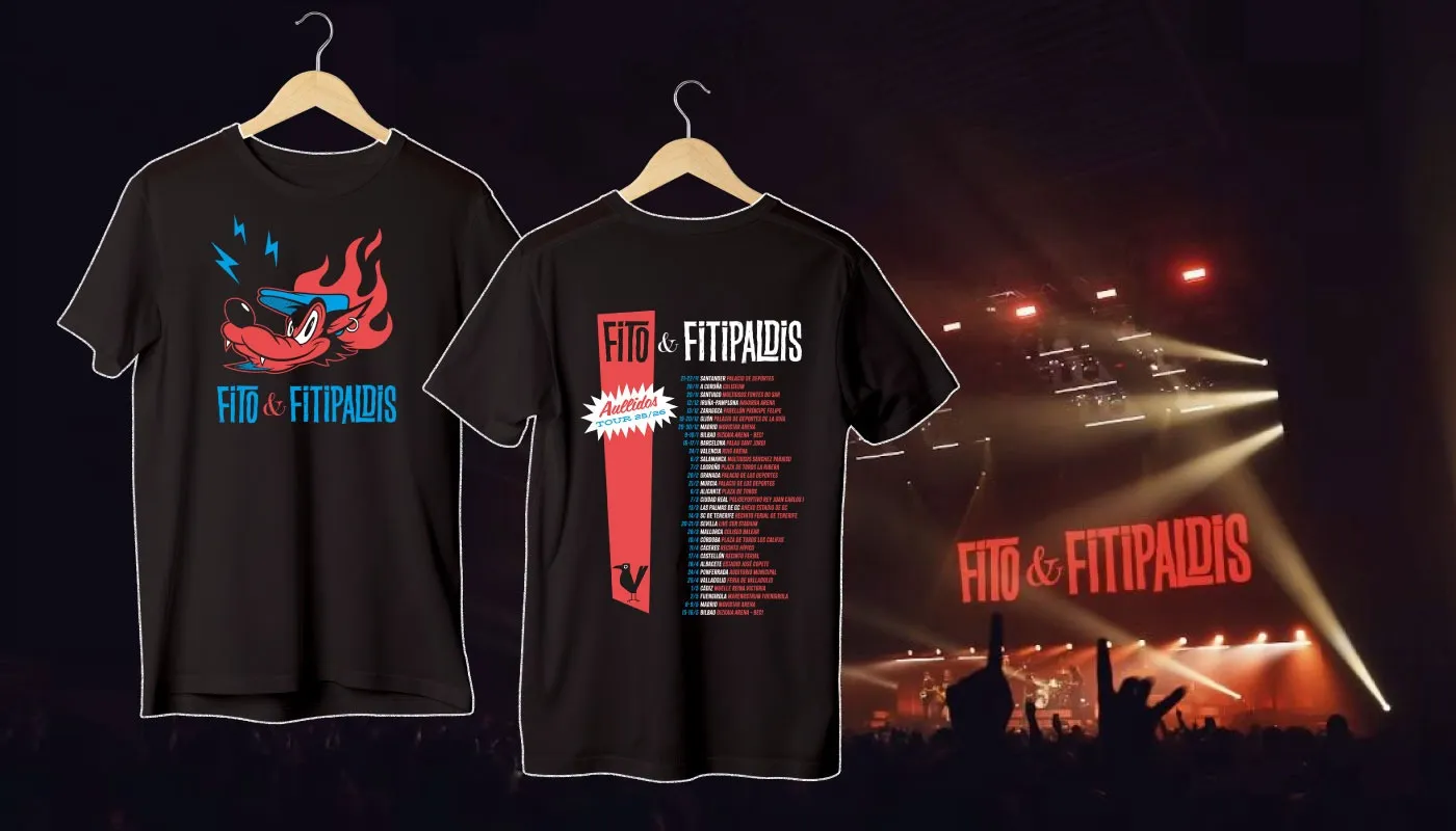 camisetas fito y fitipaldis merchandising oficial medicine music