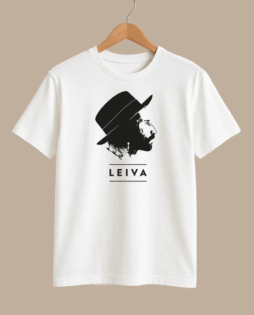 camiseta blanca leiva merchandising oficial medicine music