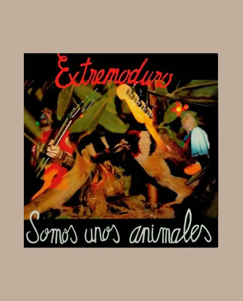extremoduro vinilo somos unos animales merch oficial medicine music tienda oficial robe iniesta