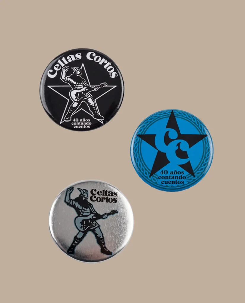 chapas celtas cortos merchandising oficial medicine music
